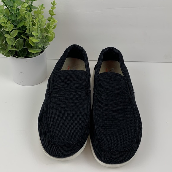 Bruno Marc black cavas slip on shoes - Picture 2 of 9